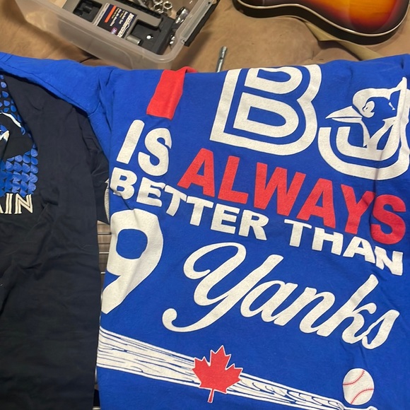 2 blue jays shirts. real good ones.. - Picture 1 of 2